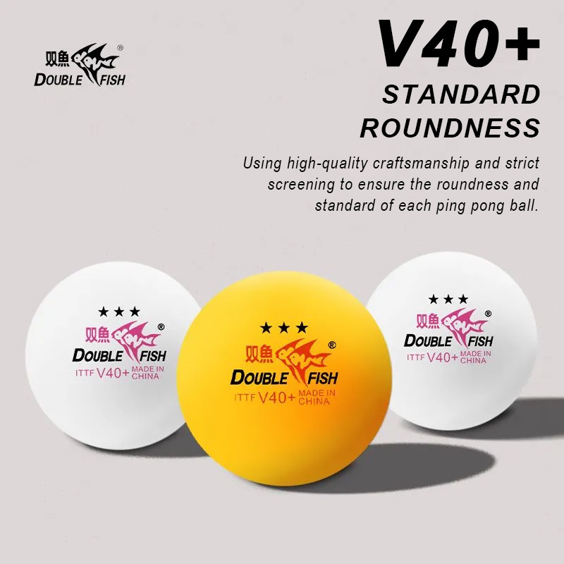 Table Tennis Game Pc - DOUBLE FISH 3 Star V40+ Palline