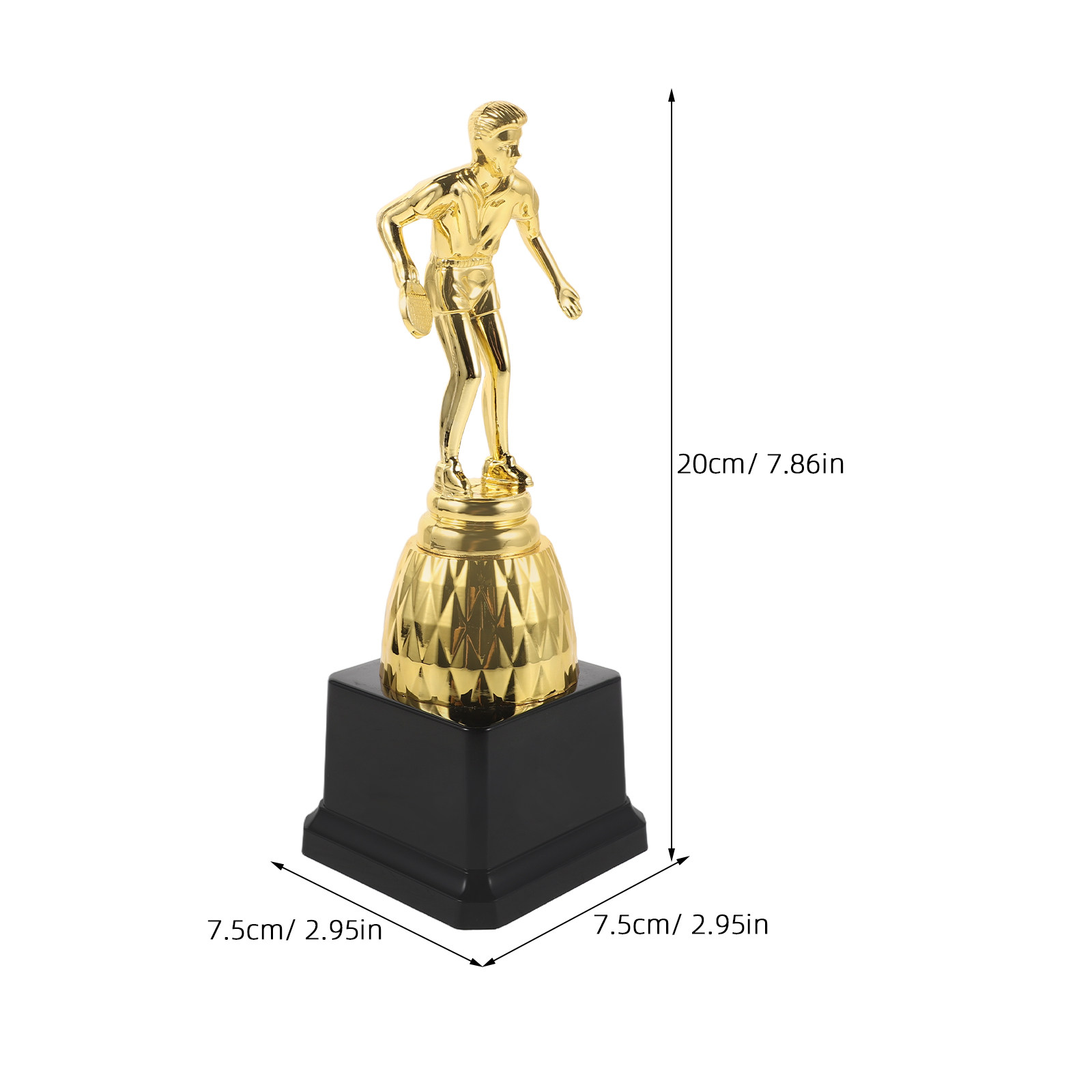 Trofeo in Plastica per Pong, C - Table Tennis Championships recensione e prezzo