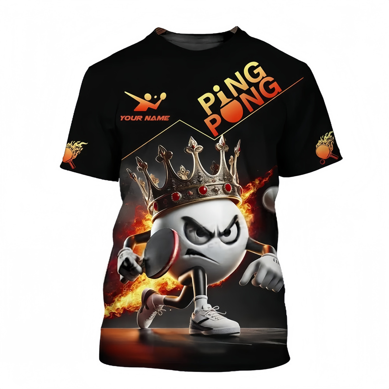T-shirt modello ping pong per  - Table Tennis Name recensione e prezzo