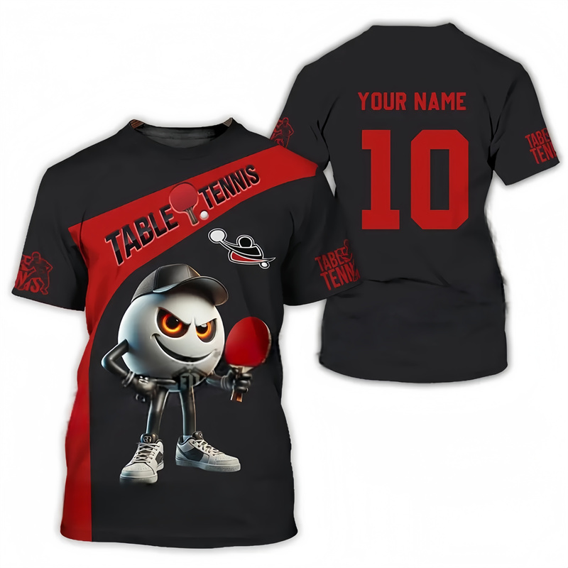 T-shirt modello ping pong per  - Table Tennis Name recensione e prezzo